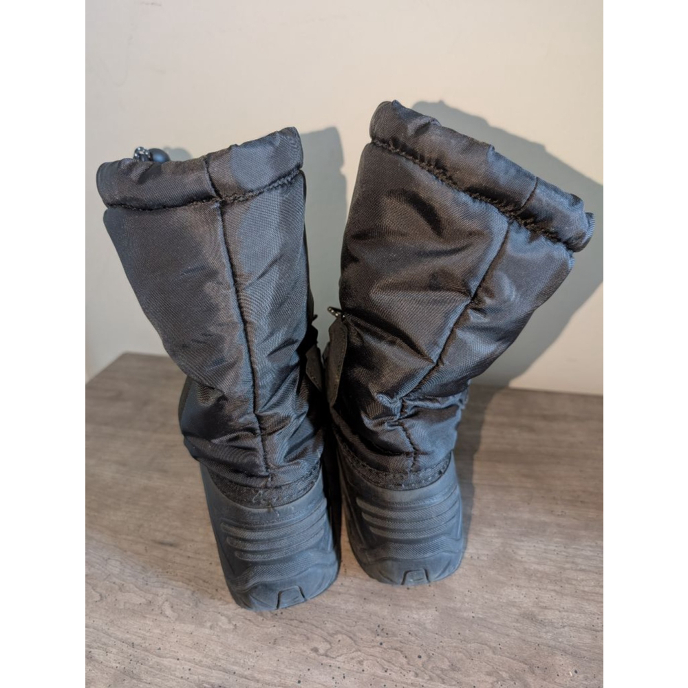 Kamik Black Northpole Snow Boots Size 6 boys - Picture 3 of 5